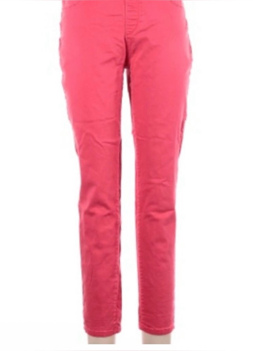 Ellen Tracy Denim Hot pink pull on legging Jeans. Size-Med. Excellent Condition